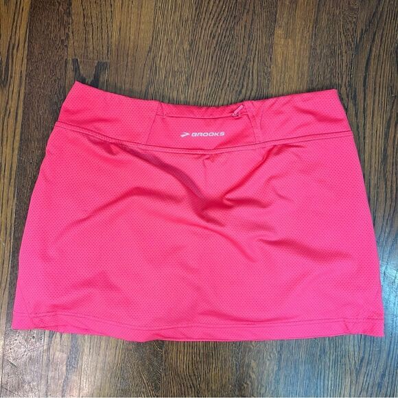 Brooks Raspberry Running Jogging Skirt Skort Medium - Picture 6 of 8